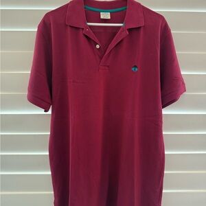 Brooks Brothers Maroon Polo Shirt